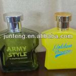 105ML colorful glass perfume bottle