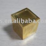 square gold perfume bottle cap