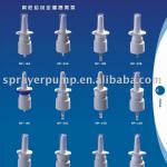 Nasal sprayer pump