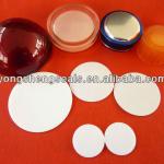 skin care cap/bottle top lids wads liner