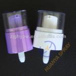 Airless pump cap for make up tube