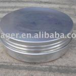 Shoe cream tin box, screw tin box