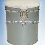 NICE-CAN silver lacquer tin can 107*273mm