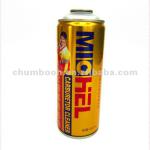 auto brake oil spray can with 4 colors printing
