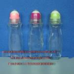 80ml clear roll on glass bottle with roll on cap
