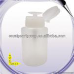 Empty Cosmetic Plastic Bottle With Pump Dispenser