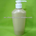 16oz HDPE Oval Plastic Lotion Bottle with dispenser
