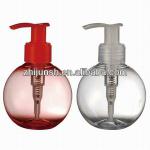 Plastic Liquid soap dispenser pump bottle