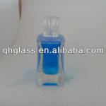 clear perfume glass bottle