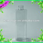 265ml transparent bright plastic pet bottle for shampoo