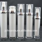 2012 hot white empty cosmetic bottles for packaging