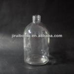 500ml glass liquid soap bottle with pump