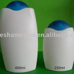 250ml;400ml PE plastic bottles shampoo and bath bottle