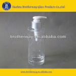 200ml cylindrical shape glass bottle for liquid soap