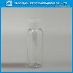 60ml PET shampoo Bottle with flip top cap