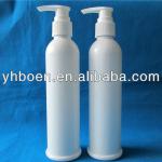 wholesale empty 200ml pet white lotion pump bottle plastic hand pump sprayer
