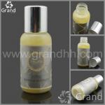 hotel bathroom amenities bottle 40ml with silver metal cap shampoo bath gel conditioner body lotion