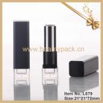 square cosmetic lipstick tube
