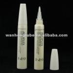 Brush lip gloss tube