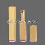 Slant aluminium lipstick tube