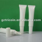 Cosmetic tube pe tube with brush