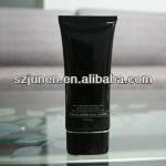 Black Cosmetic Flat Tube, Plastic Packaging Cosmetic Tube