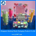 Popular clear plastic tube packaging.Clear plastic tube for OEM