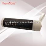 High quality withe Plastic tube with flip top for comestic