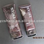 50-100ml super flat tubes used for sunscreen cream