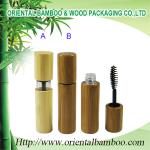 NEW packaging cosmetics bottle bamboo mascara tube,eyeliner container