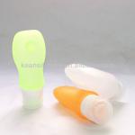 Mini Shampoo Container Silicone Travel Bottle Plastic Clear Pet Jars Wholesale