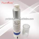 Plastic tube with screw cap (pump head) for cosmetic