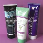 body lotion flexible tube packaging with cap