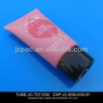 Diameter 30mm plastic tube with screw cap, hand cream tube