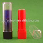 Square cosmetic lipstick packaging Plastic lip balm containers Lipstick case
