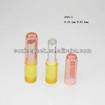 Empty plastic cosmetic Lipstick case with spring