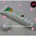 10g white cosmetic plastic tube with screw cap T022