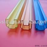 transparentance tube,local colour tube,plastic tube