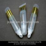 5ml to 15ml Clear Lip Gloss Tube with Hotstamping Fine Lipstick flexible Tube