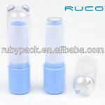 2014 New Design Round Empty Plastic Lipstick Tube