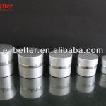 Series aluminum outside,glass inner cosmetic jar container