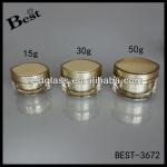 50g acrylic cream empty jar, eye shape acrylic cream jar