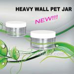 Heavy Wall Cosmetic PET jar