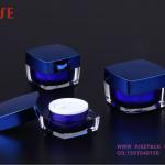 Square Shape Acrylic Jar For Skincare Care