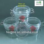 150ml seal pet jar/seal jar/plastic empty cream jar