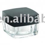 acrylic ; ABS; PP/QL02-5g,15g,30g,50g square acrylic jar