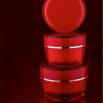 Cylinder Acrylic Cream Jar