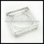 Plastic classic transparent cosmetic pot