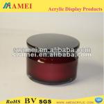 Injection Molding Round 100ml Acrylic Cosmetic Jar for Cream