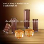 50g Acrylic Jars, Square Acrylic Jars, Square Acrylic Bottles